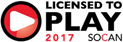 Socan licensed to play